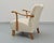 Beige Sofa and Armchairs by Jindrich Halabala, 1930s, Set of 3 For Sale - Image 8 of 18