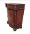 French Continental Mahogany Marquetry and Metal Decorated Side Console Cabinet For Sale - Image 9 of 13