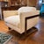 Metal Milo Baughman T-Back Lounge Chair For Sale - Image 7 of 7