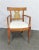 Wood Early 20th Century Biedermeier Style Gilt Swan Arm Chair For Sale - Image 7 of 7