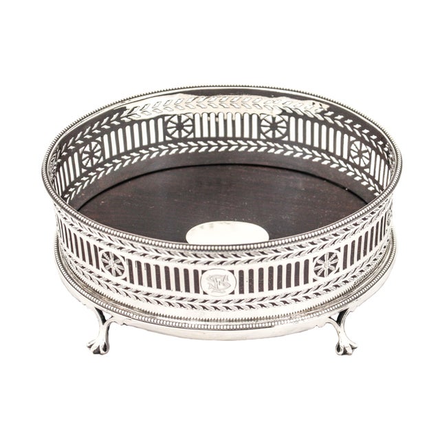 We are delighted to offer you this exceptional sterling silver (tea) tray, made by Harry Atkin (Atkin Brothers) of...