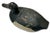 Very Nice Large Size Antique American Hand Carved & Painted Wood Duck Hunters Working Decoy With Glass Eyes For Sale - Image 14 of 18