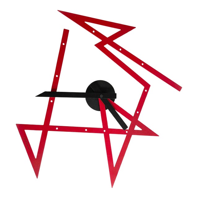 Time Maze Wall Clock by Daniel Libeskind for Alessi For Sale
