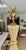 1950s Mid Century Modern Barovier & Toso Murano Coronado d'Oro Glass Table Lamp For Sale - Image 11 of 17