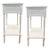 Ornamental & Decorative Materials Faux Bamboo One-Drawer Nightstands – Pair For Sale - Image 7 of 8
