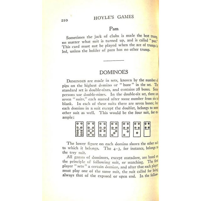 Paper "Hoyle's Games" 1926 Foster, r.f. For Sale - Image 7 of 13