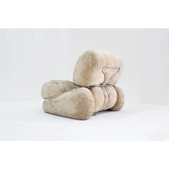 Vintage Okay Armchair by Adriano Piazzesi, Italy, 1970s For Sale - Image 3 of 10