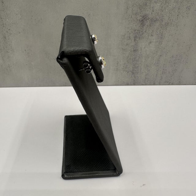 Contemporary Luxurious Yellow Diamond Studs in 14kt White Gold – 0.52ctw, Push Backs, New, A Pair For Sale - Image 3 of 5