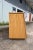 Wood Italian Mid Century Modern Lowboy Dresser With Oblique Tapered Façade | Giorgio Collection Italy For Sale - Image 7 of 13
