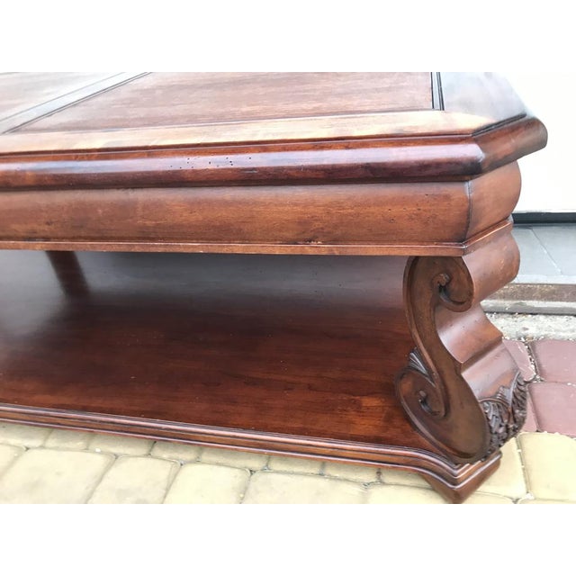 Exclusive Coffee Table in Teak Wood by Markor. , 1980s For Sale - Image 11 of 18