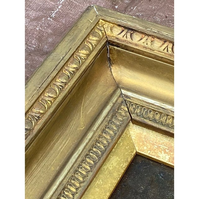 Andrew F. Affleck Oil Painting of Old Man Signed Antique 1899 For Sale - Image 10 of 11