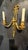 French 1930 French Bronze Sconces With 2 Lights - a Pair For Sale - Image 3 of 8