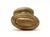 Traditional Vintage Concentric Bronze Oval Entry Door Knobs For Sale - Image 3 of 3