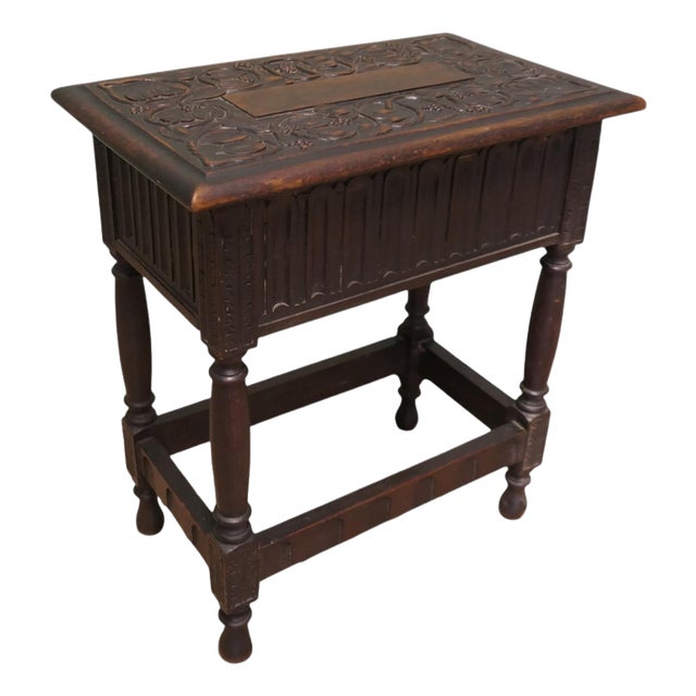 19th Oak Joint Coffin Table For Sale