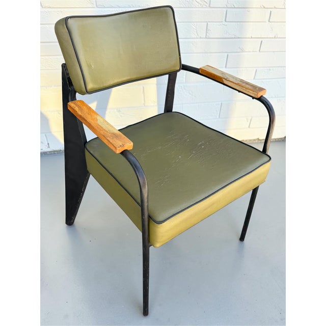 Vintage Jean Prouvé Direction Armchair - 1 of 2 Available.