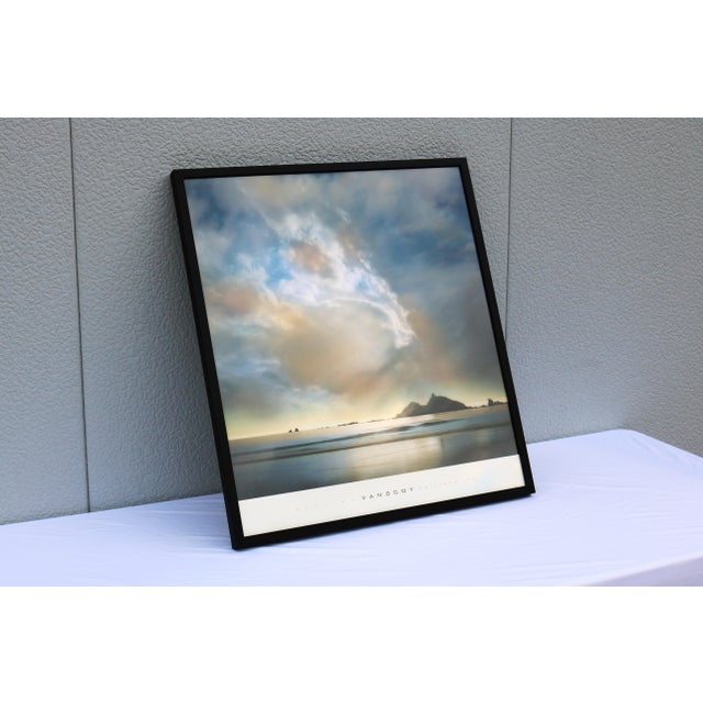 Sky Blue William Vanscoy, Only One More Chance, Seascape Photograph Fine Art Print Framed For Sale - Image 8 of 18