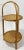 Scorched Bamboo Two Tier Serving Stand For Sale In Kansas City - Image 6 of 9