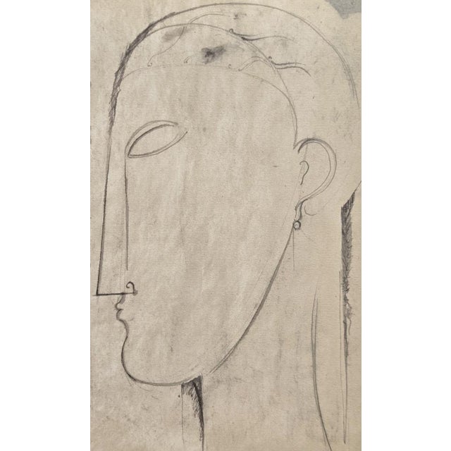 A. Modigliani, Testa di Cariatide, Lithograph For Sale - Image 3 of 7