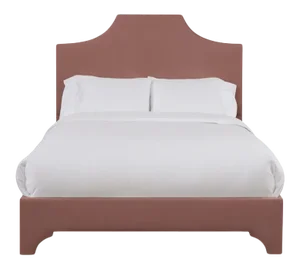 Kit Full/Double Bedframe, Blush Velvet