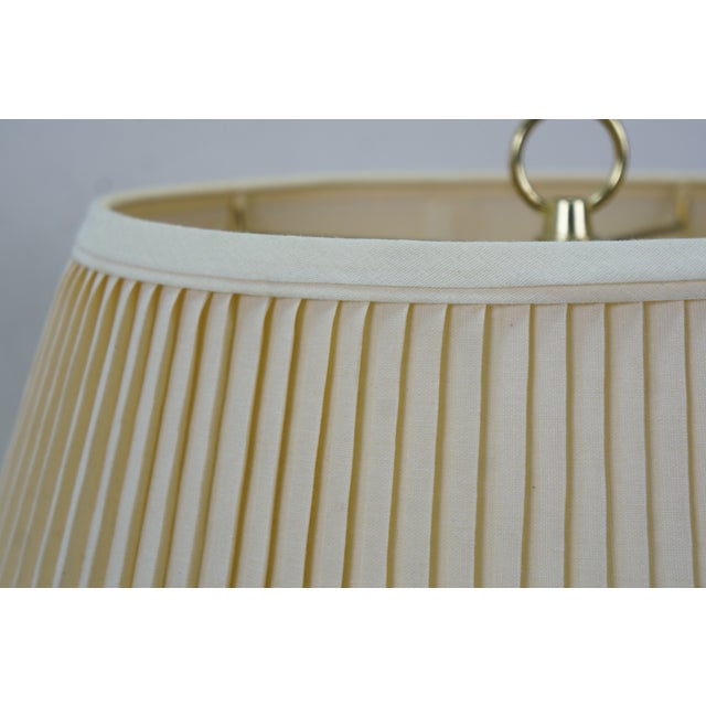 Vintage Robert Abbey Brass French Bouillotte Two Light Banquet Table Lamp For Sale - Image 14 of 15