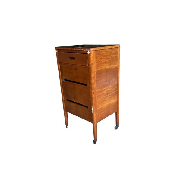 Vintage Hill-Rom Apothecary Storage Cabinet / Industrial Utility Table This unique vintage medical cabinet, often referred...