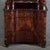 Mid 19th Century Narrow Chest of Drawers in Mahogany with Cast Iron Candlesticks and Mirror, 1860s For Sale - Image 5 of 18