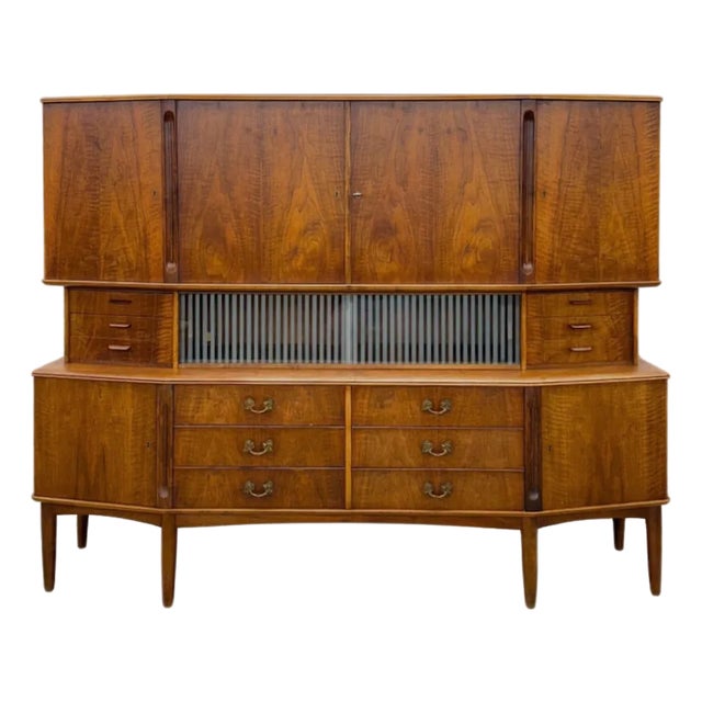 Mid 20th Century Danish Highboard by Holger Christiansen For Sale