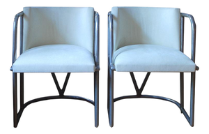 Art Deco Armchairs, Set of 2
