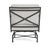 Brown Jordan Brown Jordan Venetian Motion Lounge Chair, Textured Pewter frame with Fusion Dove fabric For Sale - Image 4 of 11