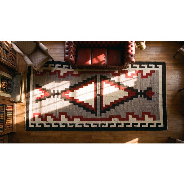 1930s American Navajo Carpet For Sale - Image 12 of 12