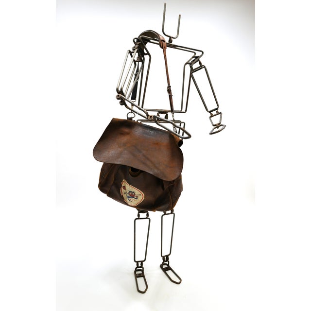 Modern Early 20th Century Articulating Tubular Steel Mannequin For Sale - Image 3 of 12