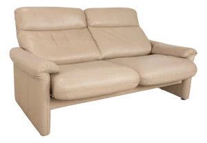 Ergoline 2-Seater Sofa in Cream Leather from Willi Schillig