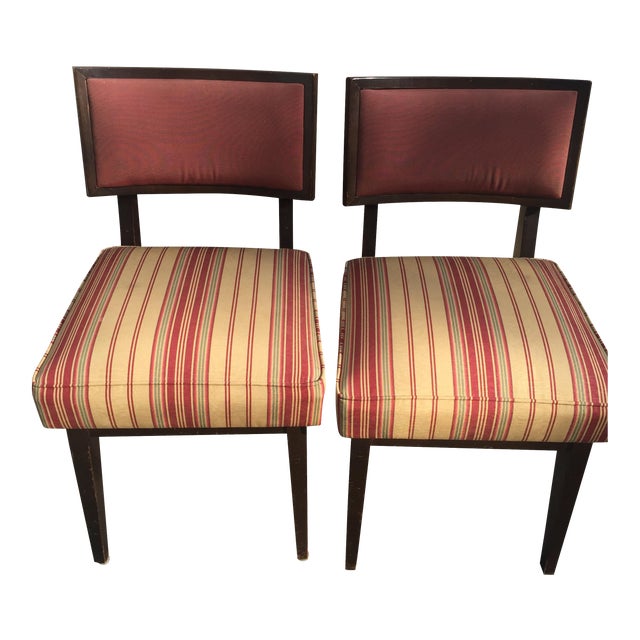 Mid-Century Modern Side Chairs - A Pair | Chairish