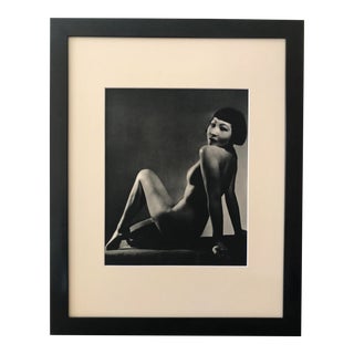 Vintage Art Deco Female Nude Photogravure C.1930 by John Everard For Sale