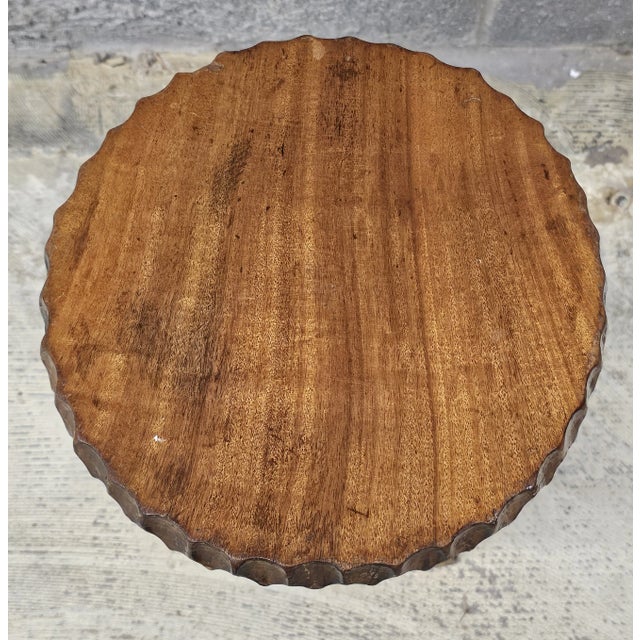 Japanese Mid-Century Japanese Free Form Stool / Stand For Sale - Image 3 of 7