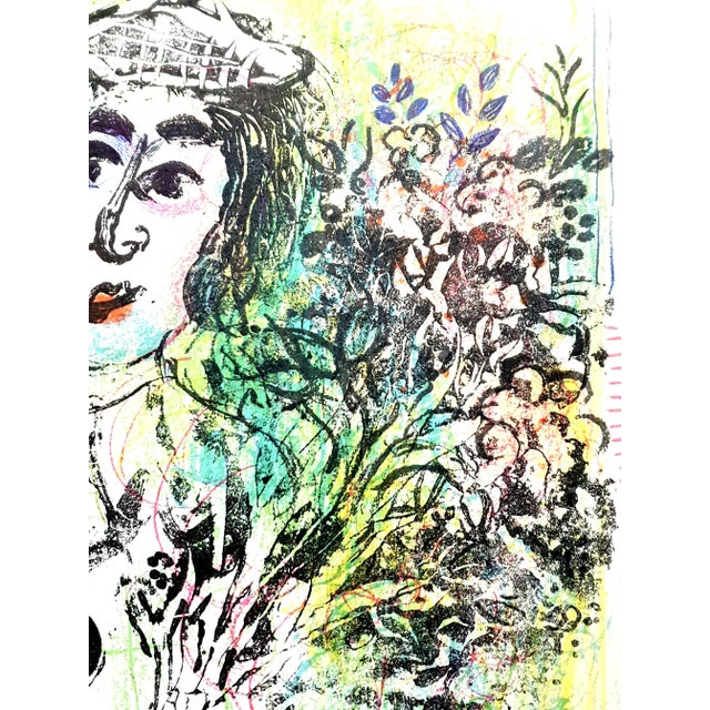 Marc Chagall - Original Lithograph 1963 For Sale - Image 4 of 6
