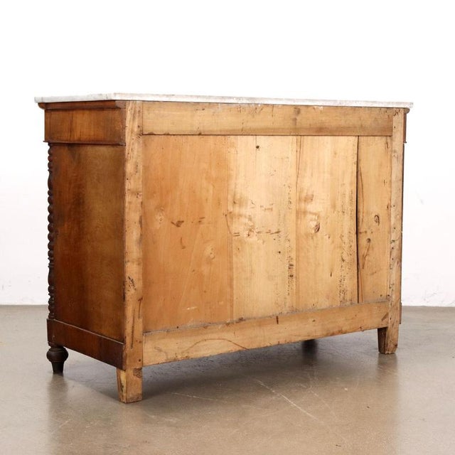 Louis Philippe Chest of Drawers in Walnut, 19th Century For Sale - Image 10 of 11