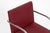 Pair Mid-Century Red Brno Armchairs by Mies Van Der Rohe for Knoll, 1983 For Sale - Image 12 of 18