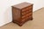 Late 20th Century Late 20th Century Henkel Harris Georgian Solid Mahogany Nightstand or Bachelor Chest For Sale - Image 5 of 14