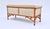 Jacob & Josef Kohn Early 20th Century Upholstered Steam Bent Oak Arts and Crafts Bench For Sale - Image 4 of 9