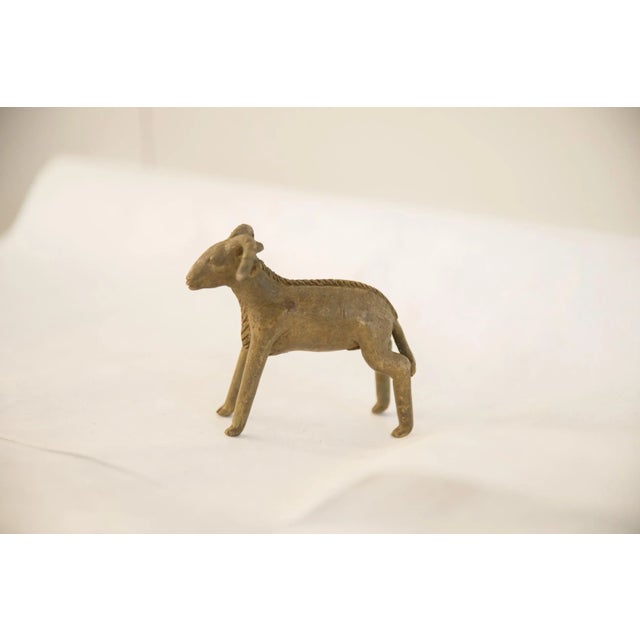 Vintage African Ram Sculpture For Sale In New York - Image 6 of 8