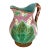 A George Jones Majolica Chestnut Pitcher, Leaves and Blossoms, English, Ca. 1869 For Sale