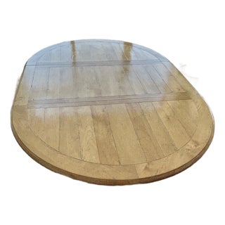 Late 20th Century English Pedestal Dining Table For Sale