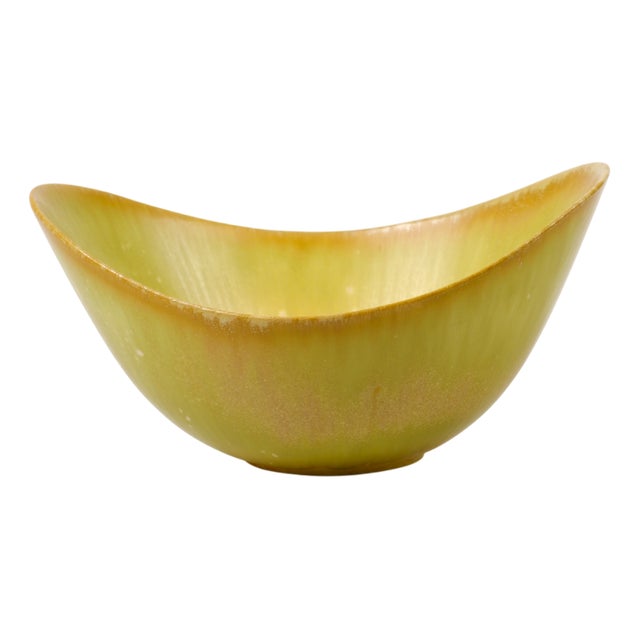 Scandinavian Modern Aro Bowl in Stoneware by Gunnar Nylund for Rörstrand, 1950s For Sale
