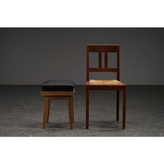 Art Deco Stool, 1940s For Sale - Image 3 of 17