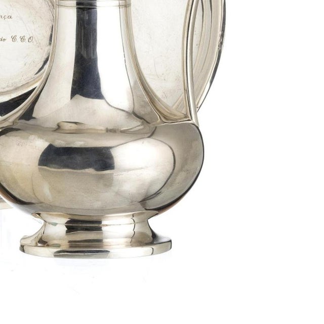 Silver-Plated Bath Gomil and Lavender from Topaz, Set of 2 For Sale - Image 5 of 6