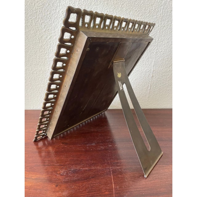 Metal Table Mirror by Paolo Buffa for Serafino Arrighi, Italy, 1940s For Sale - Image 7 of 10