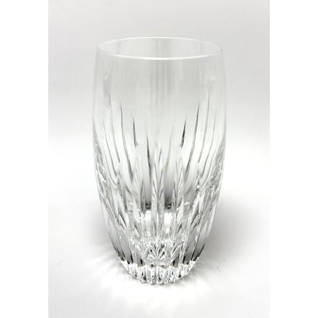 French Baccarat Massena Fluted Highball Glasses - a Pair For Sale - Image 3 of 4