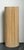 Late 20th Century Vintage Ribbed Wood and Rattan Small Pedestal For Sale - Image 5 of 15