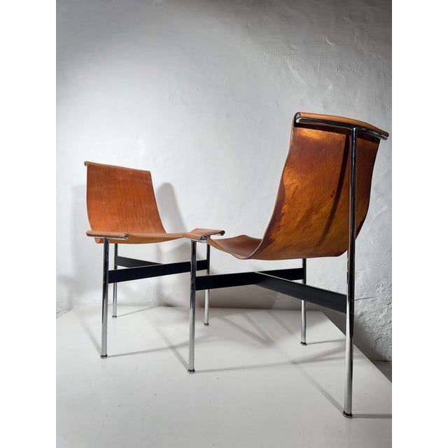 3LC T-Chairs attributed to Katavolos, Littell & Kelley for ICF De Padova, 1960, Set of 6 For Sale - Image 3 of 15